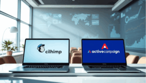 Read more about the article ActiveCampaign vs Mailchimp: Comparing Top Email Marketing Platforms